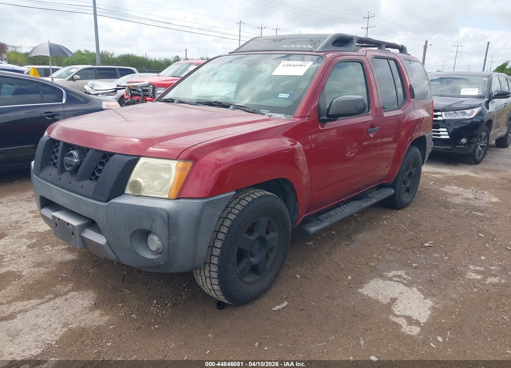 2006 NISSAN XTERRA S VIN: 5N1AN08U06C525303