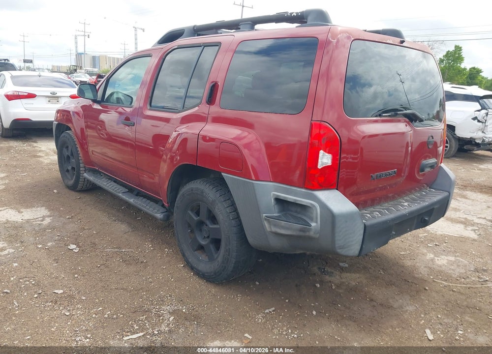2006 NISSAN XTERRA S VIN: 5N1AN08U06C525303