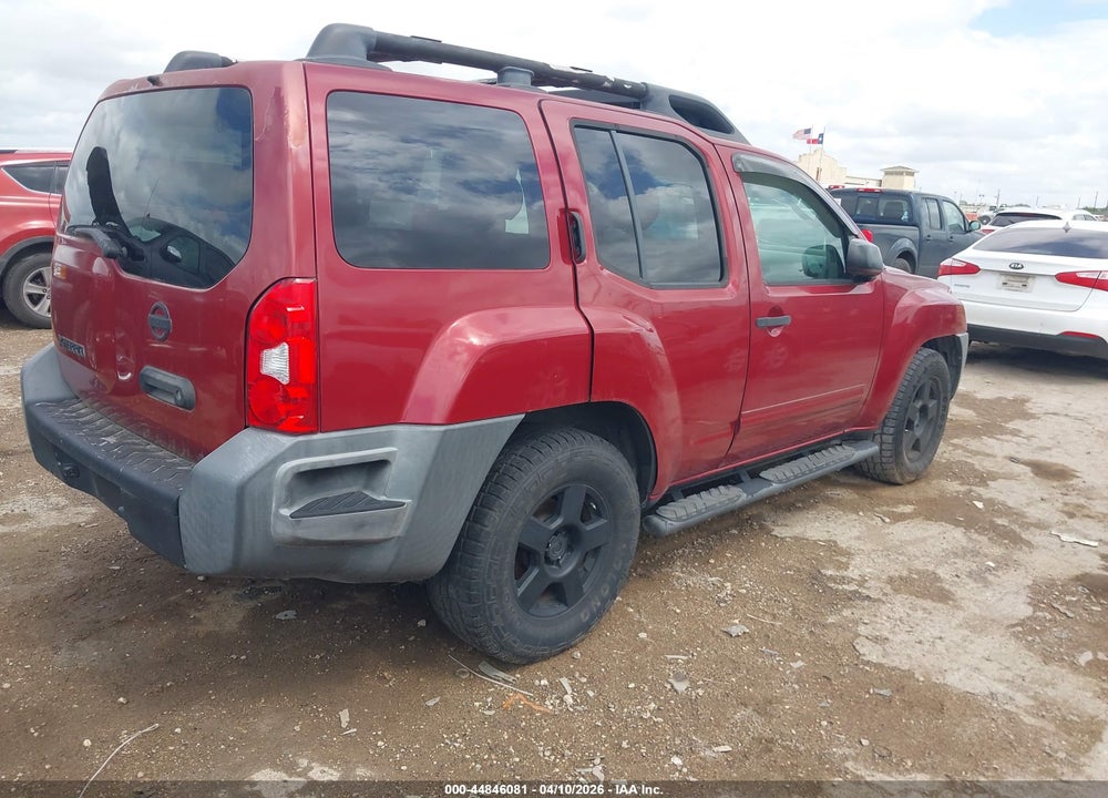 2006 NISSAN XTERRA S VIN: 5N1AN08U06C525303