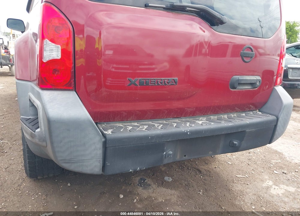 2006 NISSAN XTERRA S VIN: 5N1AN08U06C525303