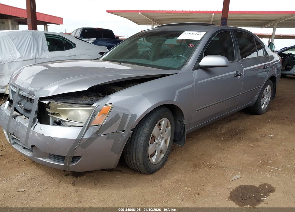 2008 HYUNDAI SONATA GLS V6 VIN: 5NPET46F18H403516