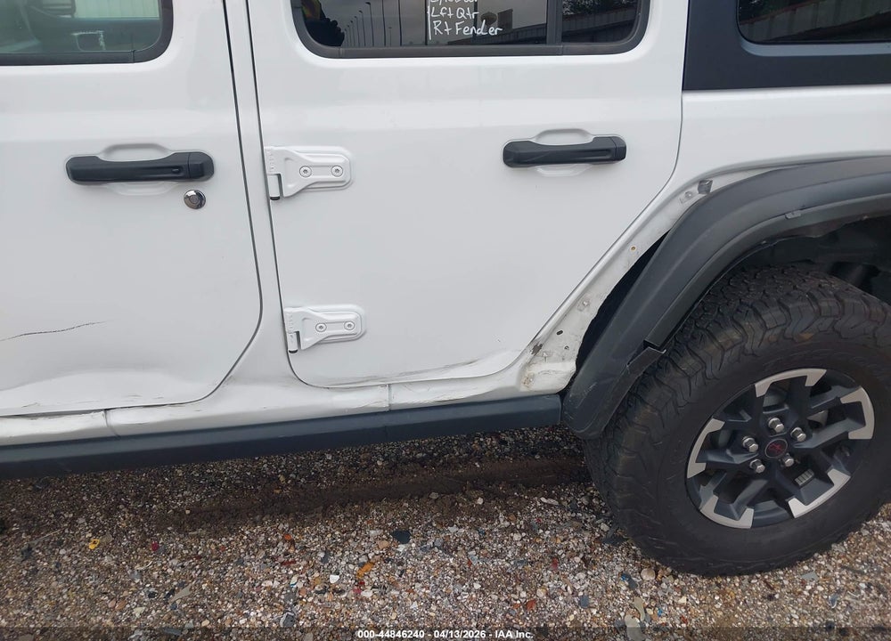 2025 JEEP WRANGLER 4-DOOR RUBICON 4X4 VIN: 1C4PJXFN0SW527561