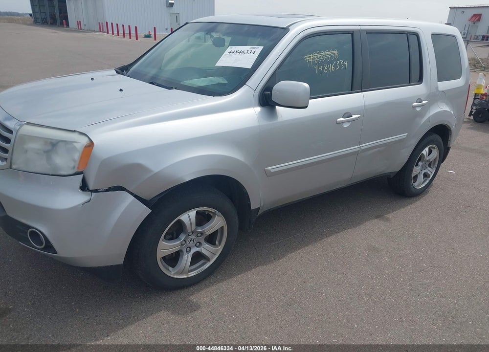 2013 HONDA PILOT EX-L VIN: 5FNYF4H53DB028004