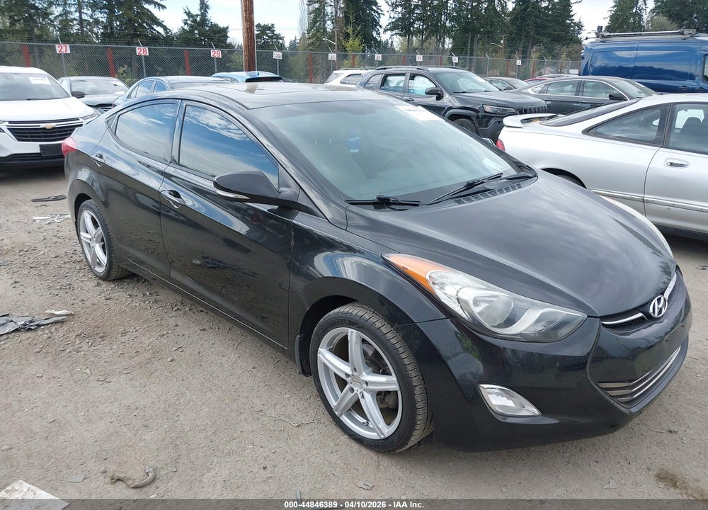 2013 HYUNDAI ELANTRA LIMITED VIN: 5NPDH4AE8DH416916