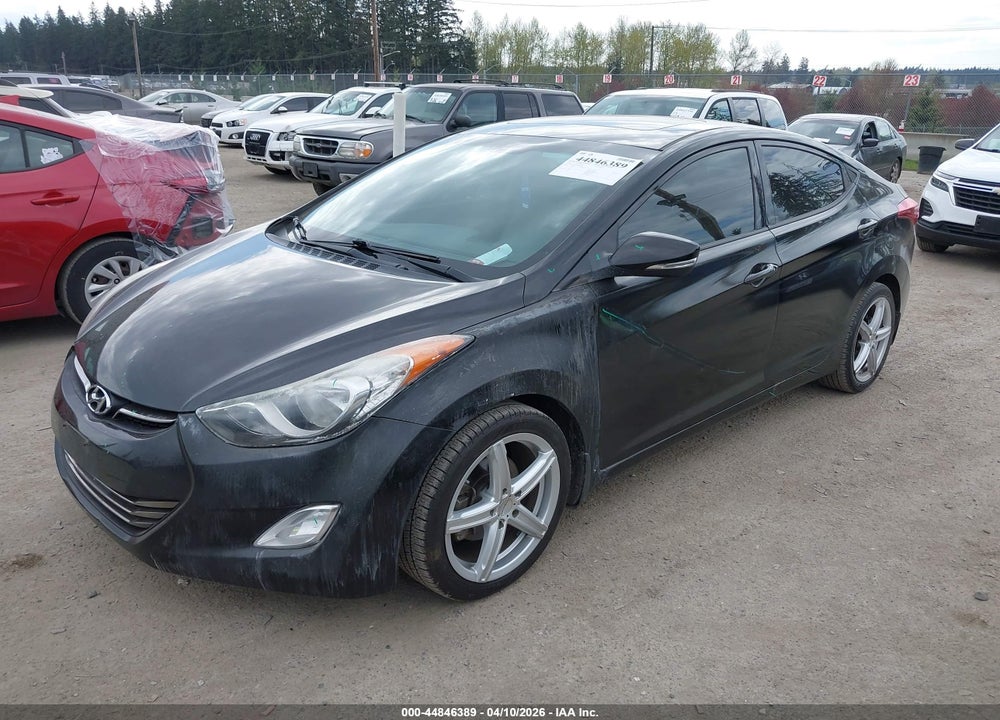 2013 HYUNDAI ELANTRA LIMITED VIN: 5NPDH4AE8DH416916
