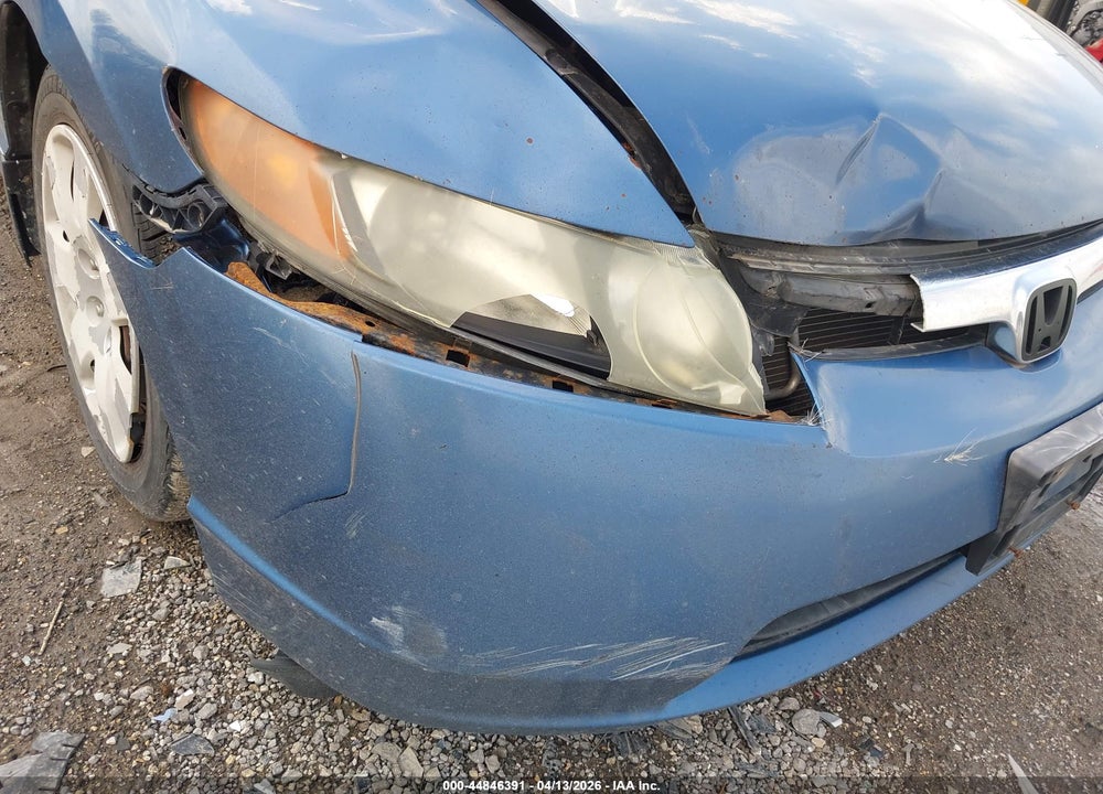 2008 HONDA CIVIC LX VIN: 1HGFA16598L006665