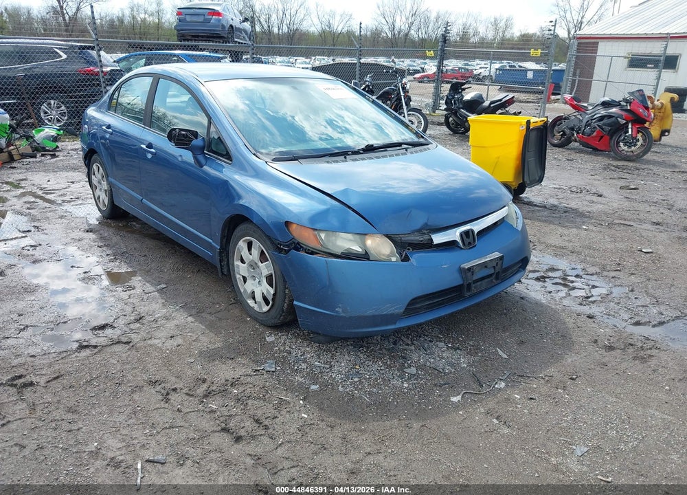 2008 HONDA CIVIC LX VIN: 1HGFA16598L006665