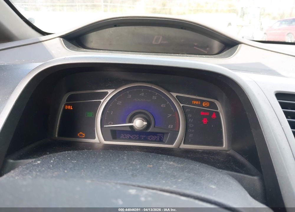 2008 HONDA CIVIC LX VIN: 1HGFA16598L006665