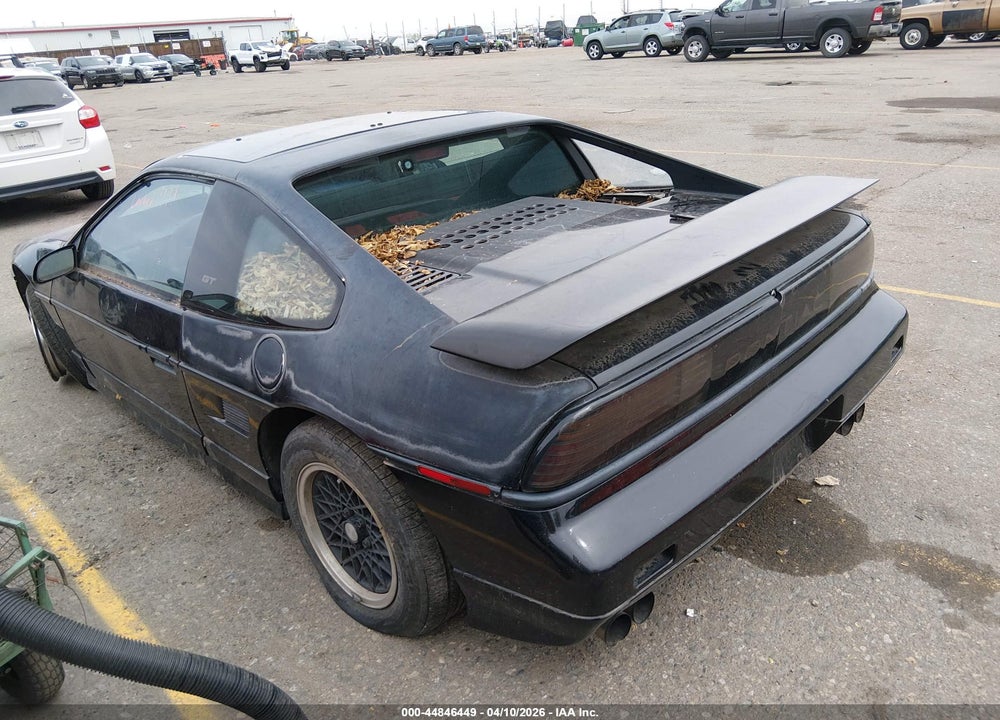1988 PONTIAC FIERO GT VIN: 1G2PG1192JP224140