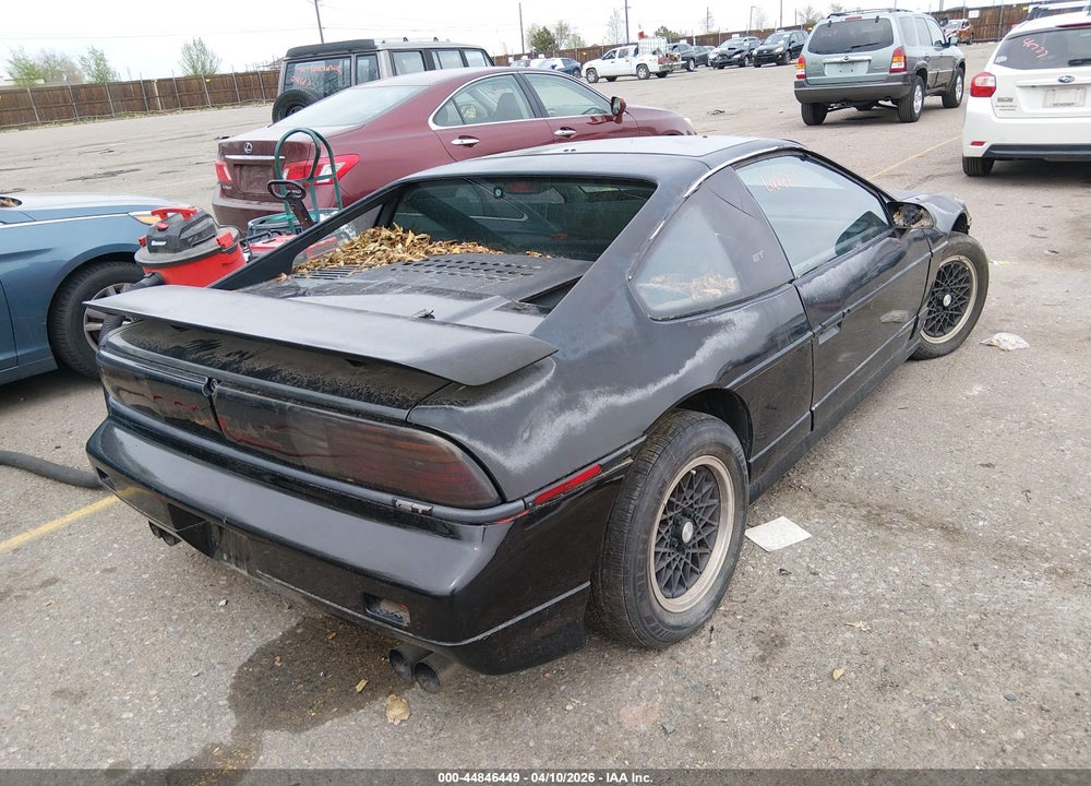 1988 PONTIAC FIERO GT VIN: 1G2PG1192JP224140
