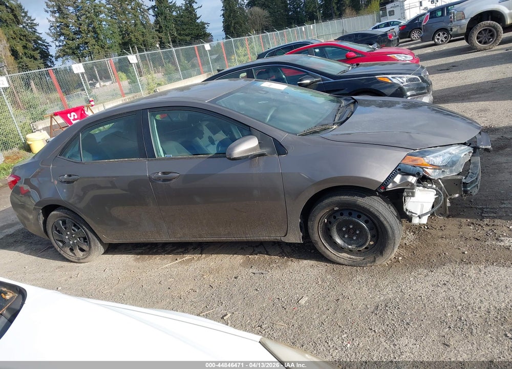 2017 TOYOTA COROLLA LE VIN: 2T1BURHE0HC754423