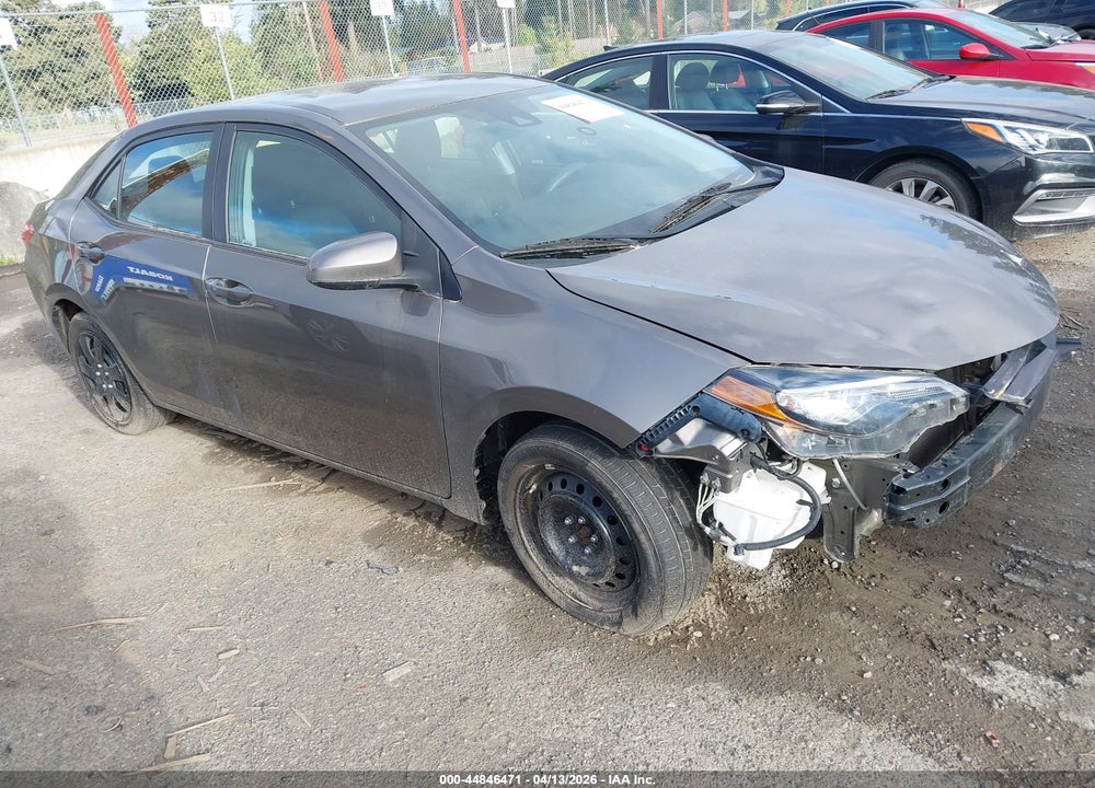 2017 TOYOTA COROLLA LE VIN: 2T1BURHE0HC754423