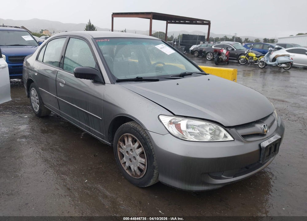 2005 HONDA CIVIC LX VIN: 2HGES165X5H542445