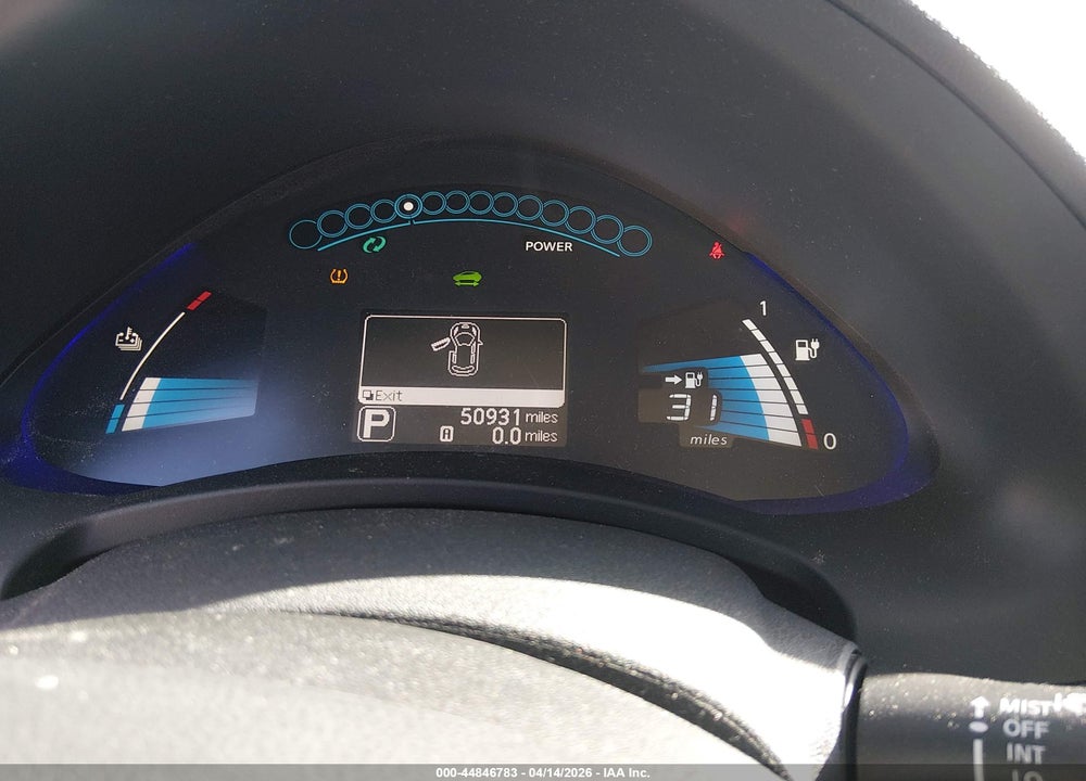 2013 NISSAN LEAF S VIN: 1N4AZ0CP7DC420058