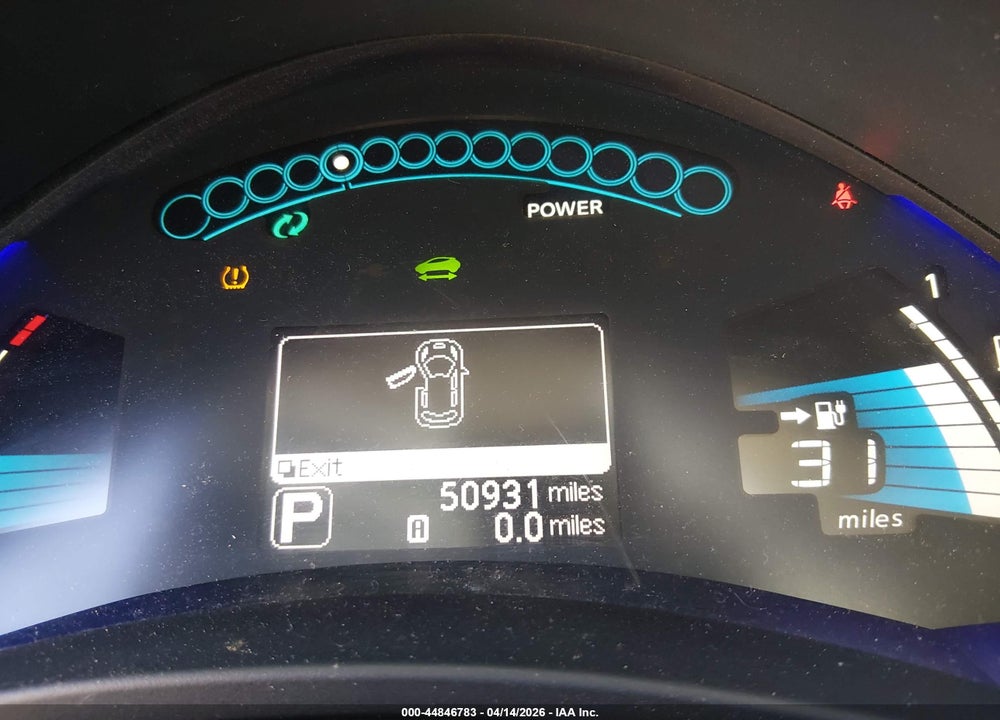 2013 NISSAN LEAF S VIN: 1N4AZ0CP7DC420058