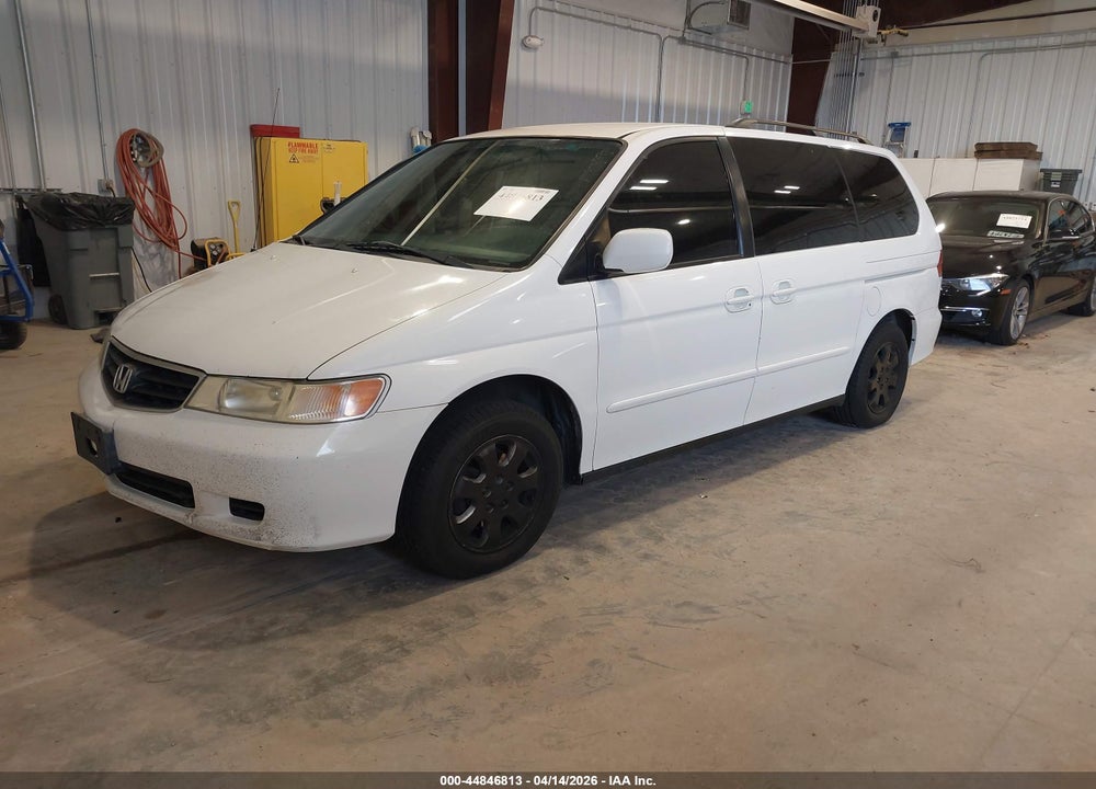 2002 HONDA ODYSSEY EX VIN: 2HKRL18642H539854