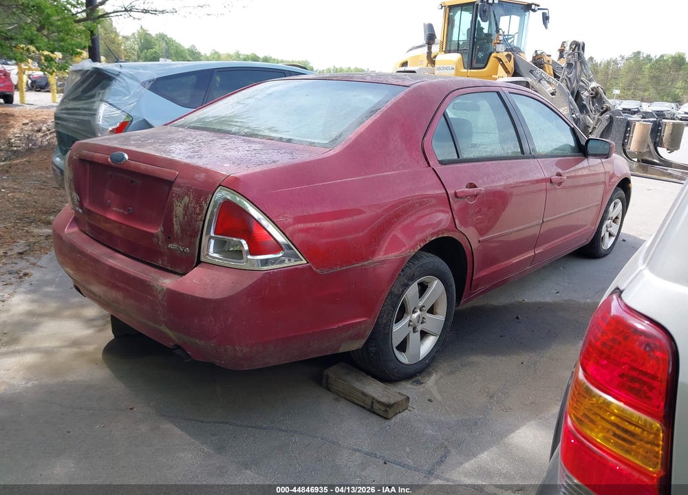 2006 FORD FUSION SE VIN: 3FAFP07126R162957