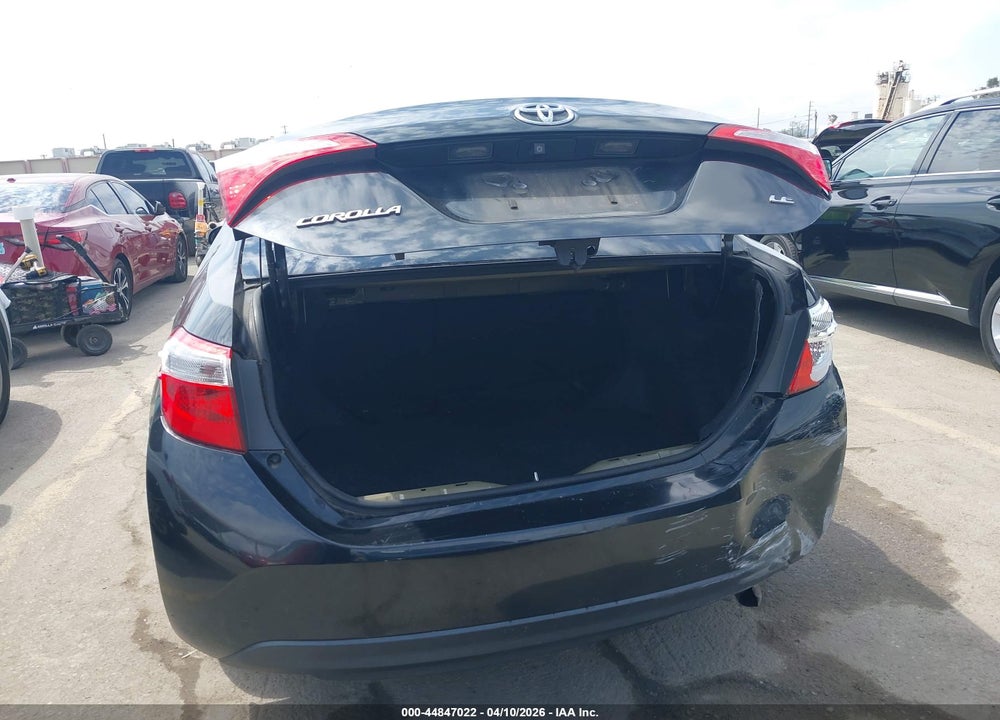 2016 TOYOTA COROLLA LE VIN: 5YFBURHEXGP371409