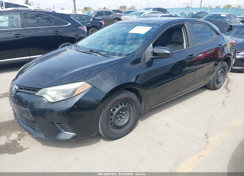 2016 TOYOTA COROLLA LE VIN: 5YFBURHEXGP371409
