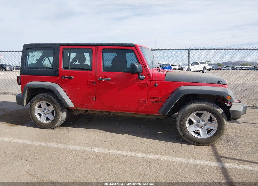 2015 JEEP WRANGLER U VIN: 1C4BJWKG0FL543388