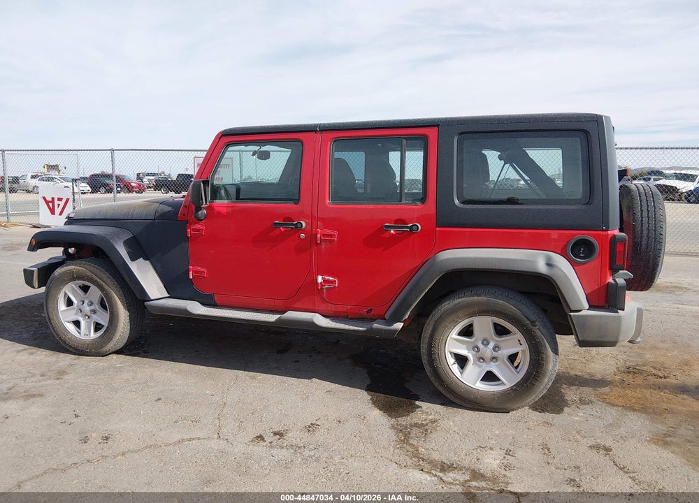 2015 JEEP WRANGLER U VIN: 1C4BJWKG0FL543388