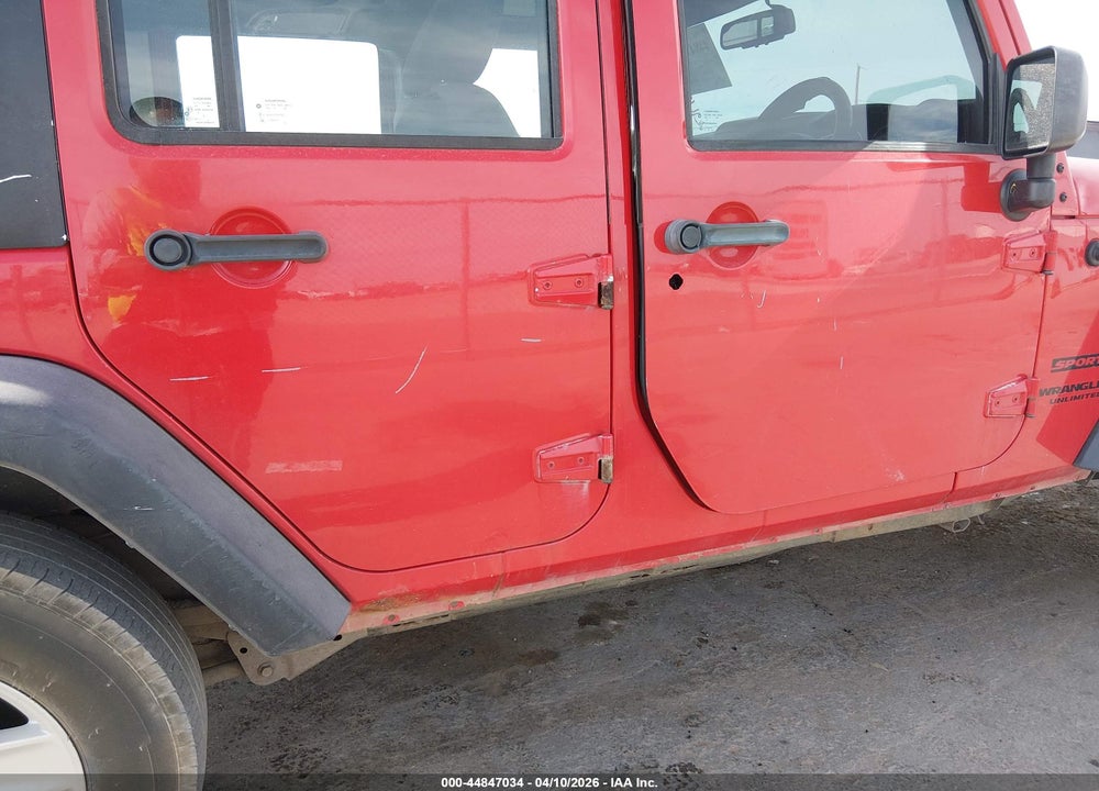 2015 JEEP WRANGLER U VIN: 1C4BJWKG0FL543388
