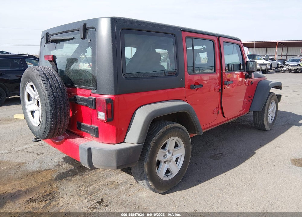 2015 JEEP WRANGLER U VIN: 1C4BJWKG0FL543388