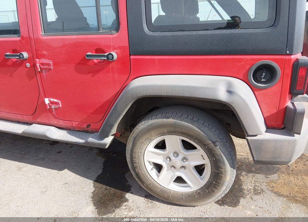 2015 JEEP WRANGLER U VIN: 1C4BJWKG0FL543388