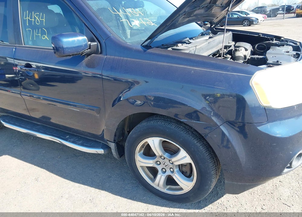 2012 HONDA PILOT EX-L VIN: 5FNYF4H68CB043024