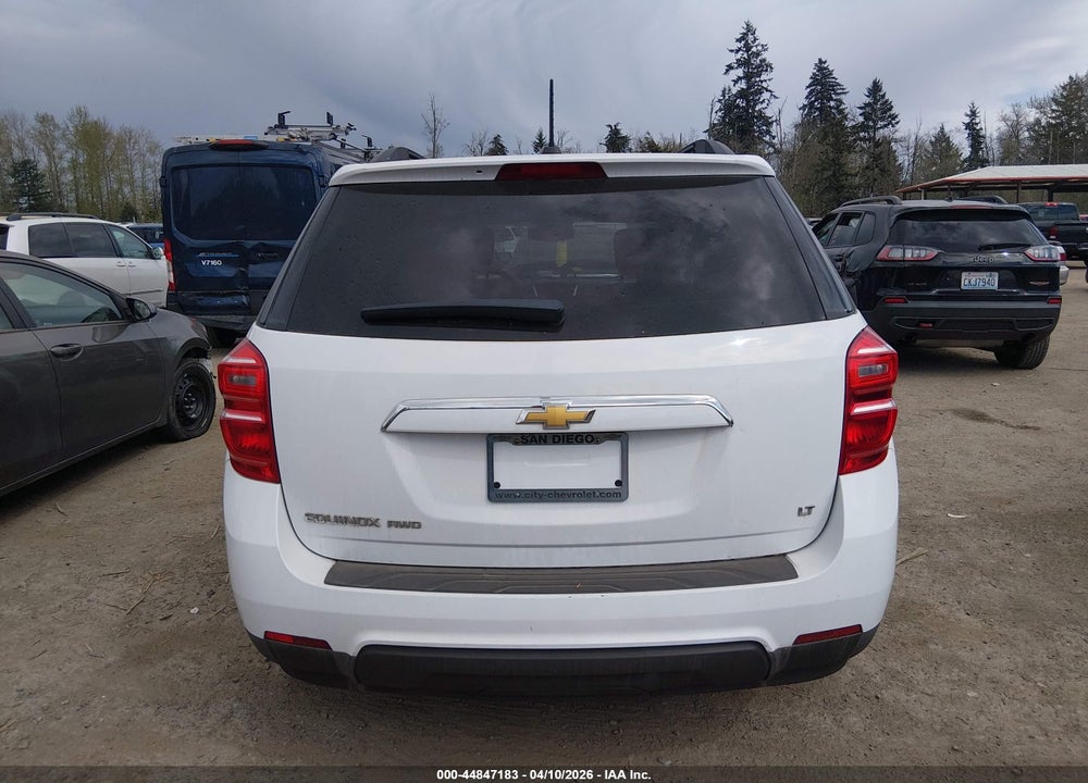 2017 CHEVROLET EQUINOX LT VIN: 2GNFLFEK3H6349792