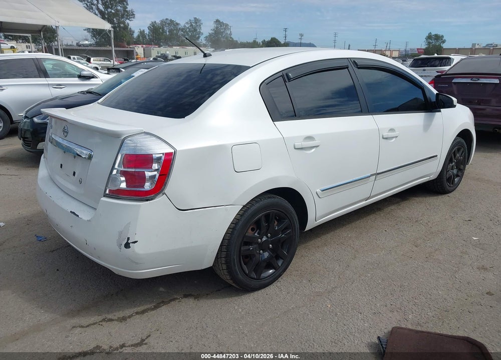 2012 NISSAN SENTRA 2.0 S VIN: 3N1AB6AP2CL729026