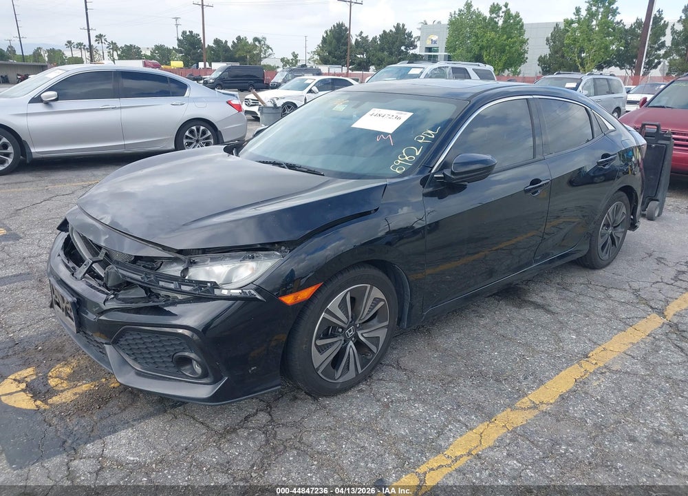 2018 HONDA CIVIC EX-L VIN: SHHFK7H75JU416982