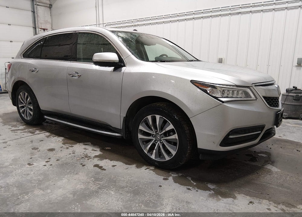 2015 ACURA MDX TECHNOLOGY PACKAGE VIN: 5FRYD4H40FB001521
