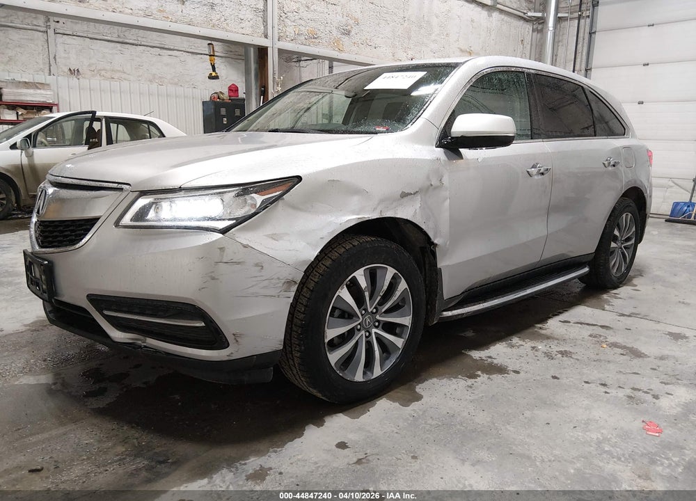 2015 ACURA MDX TECHNOLOGY PACKAGE VIN: 5FRYD4H40FB001521