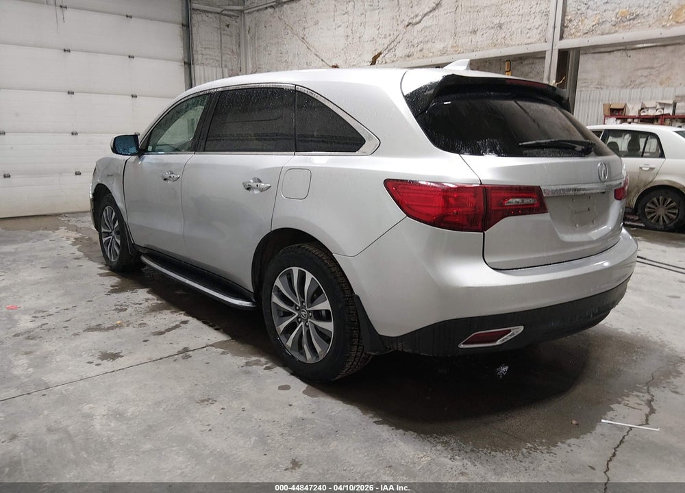 2015 ACURA MDX TECHNOLOGY PACKAGE VIN: 5FRYD4H40FB001521