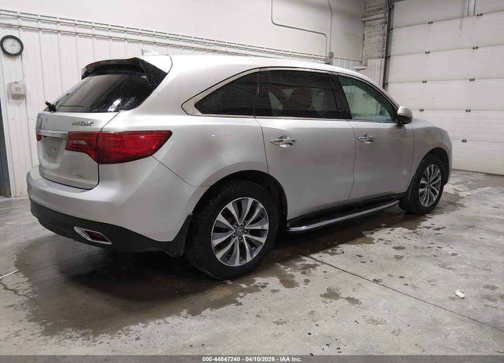 2015 ACURA MDX TECHNOLOGY PACKAGE VIN: 5FRYD4H40FB001521