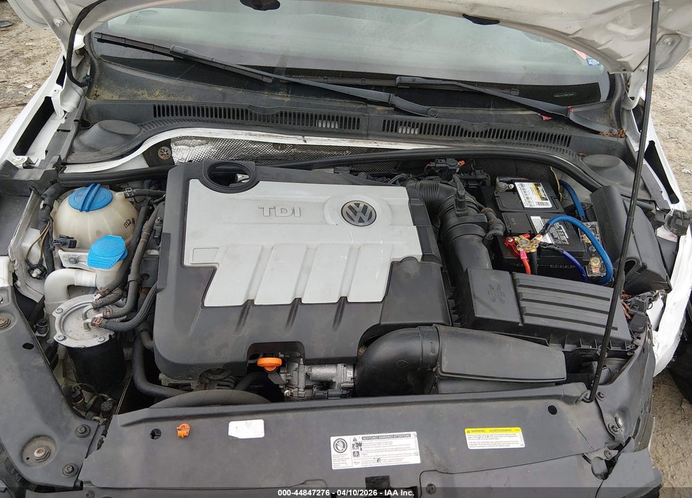 2011 VOLKSWAGEN JETTA 2.0L TDI VIN: 3VWLL7AJ7BM123487