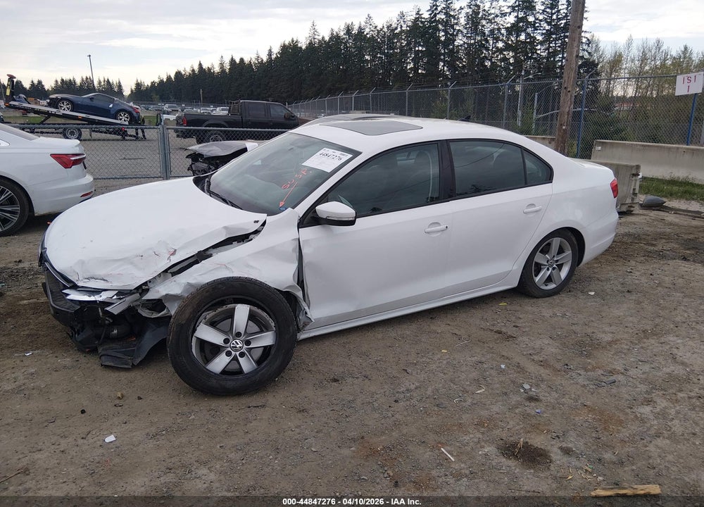 2011 VOLKSWAGEN JETTA 2.0L TDI VIN: 3VWLL7AJ7BM123487