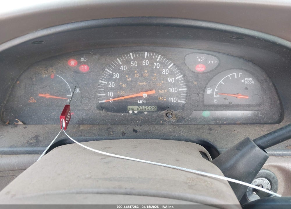 2004 TOYOTA TUNDRA VIN: 5TBJN32164S443410