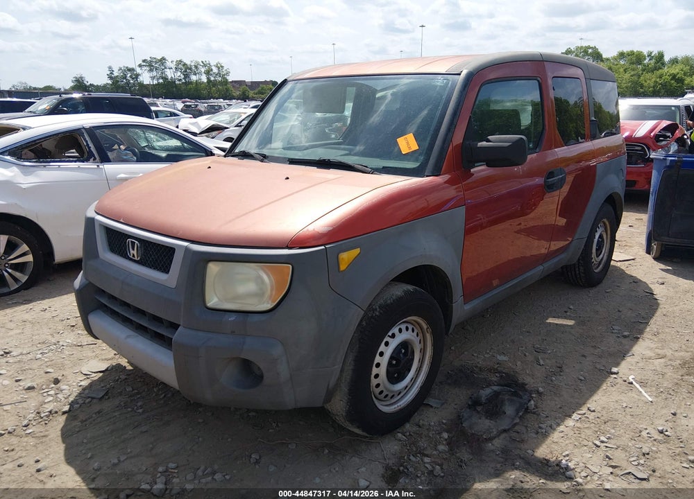 2004 HONDA ELEMENT LX VIN: 5J6YH18334L010908