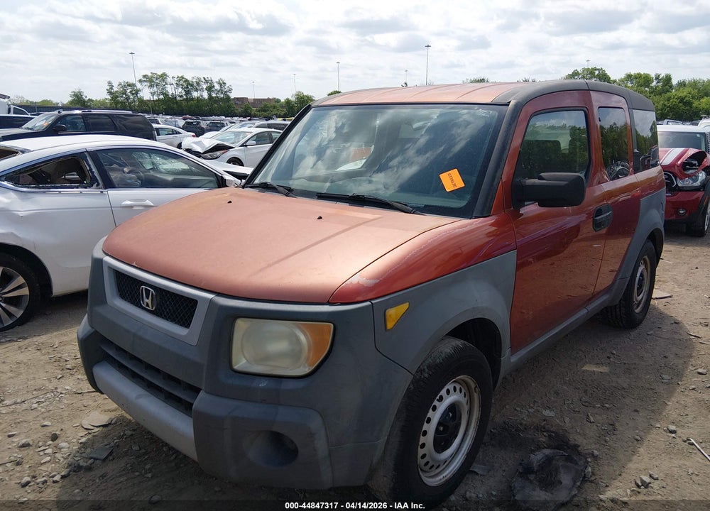 2004 HONDA ELEMENT LX VIN: 5J6YH18334L010908