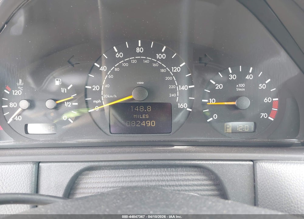 2002 MERCEDES-BENZ E 320 SPECIAL EDITION VIN: WDBJF65JX2B420328