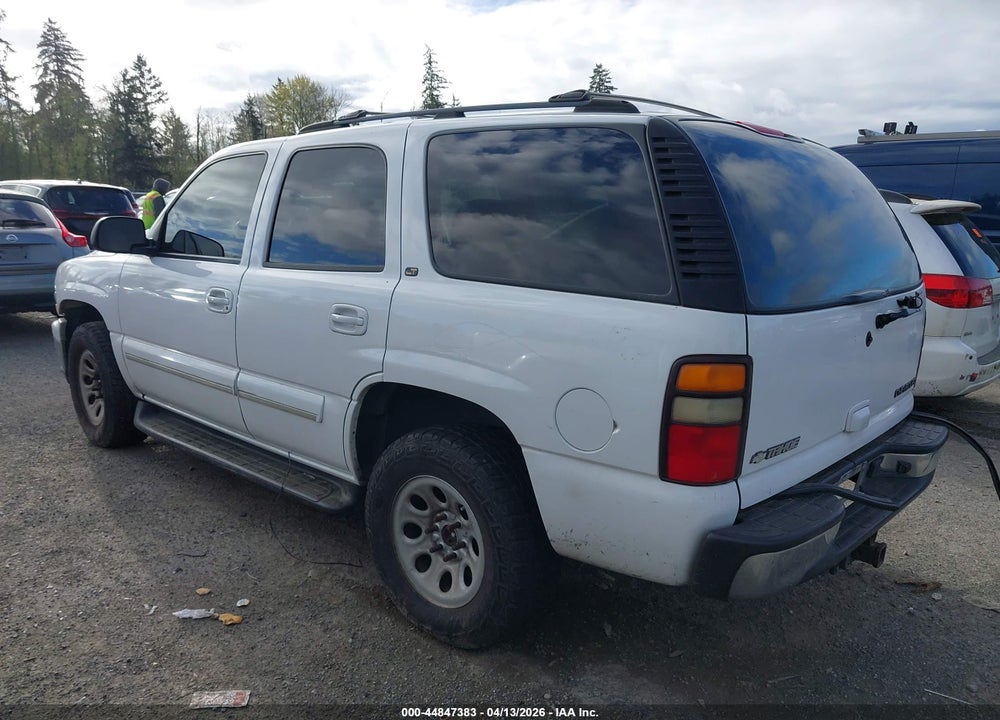 2004 CHEVROLET TAHOE LT VIN: 1GNEK13Z64R114030