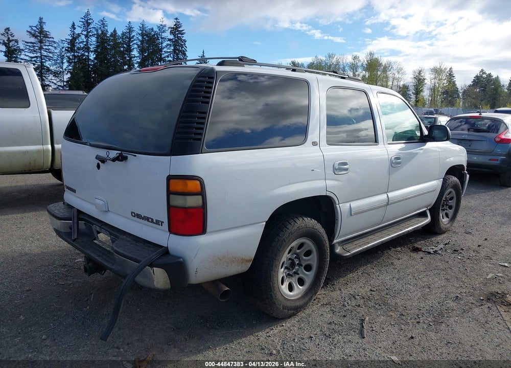 2004 CHEVROLET TAHOE LT VIN: 1GNEK13Z64R114030