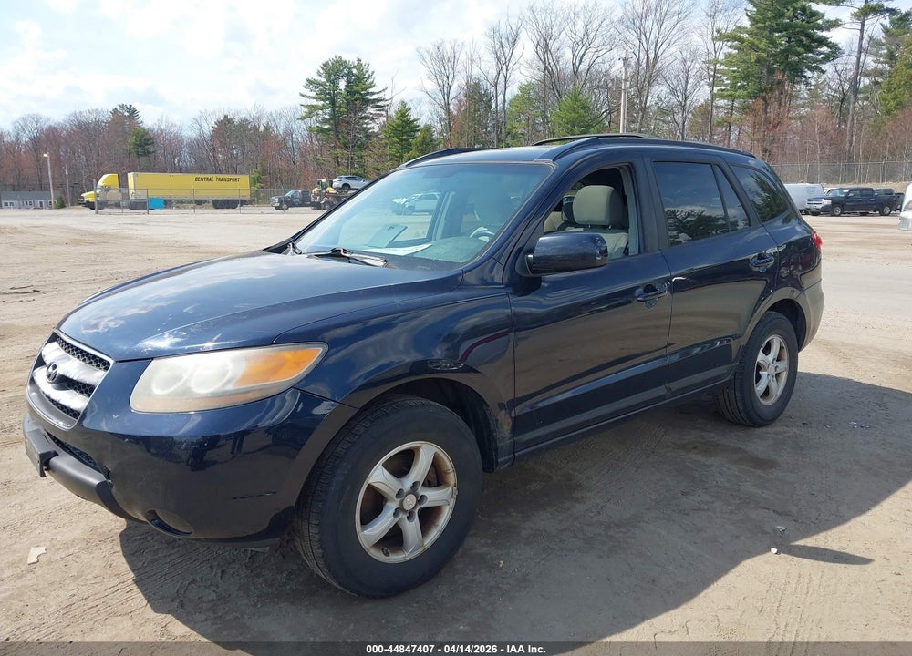 2007 HYUNDAI SANTA FE GLS VIN: 5NMSG13D07H124398