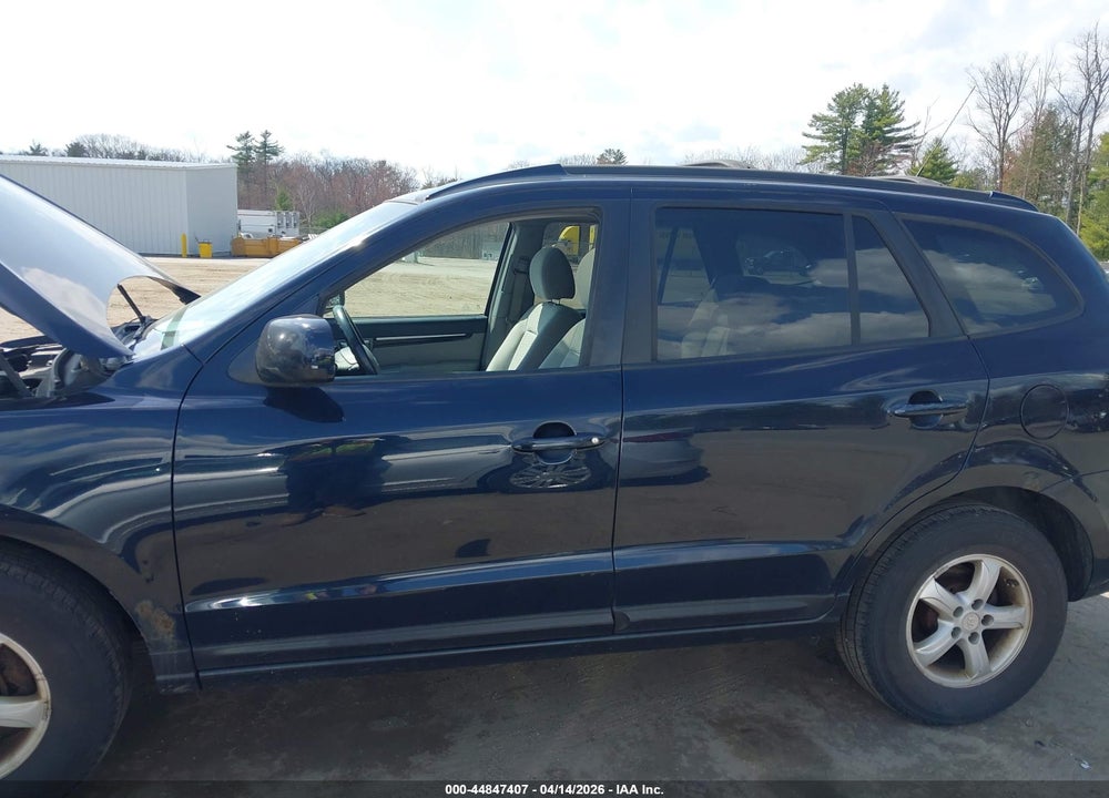 2007 HYUNDAI SANTA FE GLS VIN: 5NMSG13D07H124398