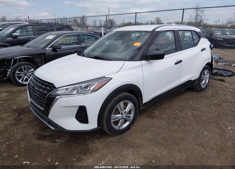2022 NISSAN KICKS S XTRONIC CVT VIN: 3N1CP5BV5NL526345