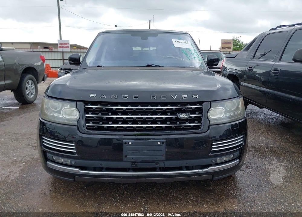 2014 LAND ROVER RANGE ROVER 5.0L V8 SUPERCHARGED AUTOBIOGRAPHY VIN: SALGV3TF0EA165526