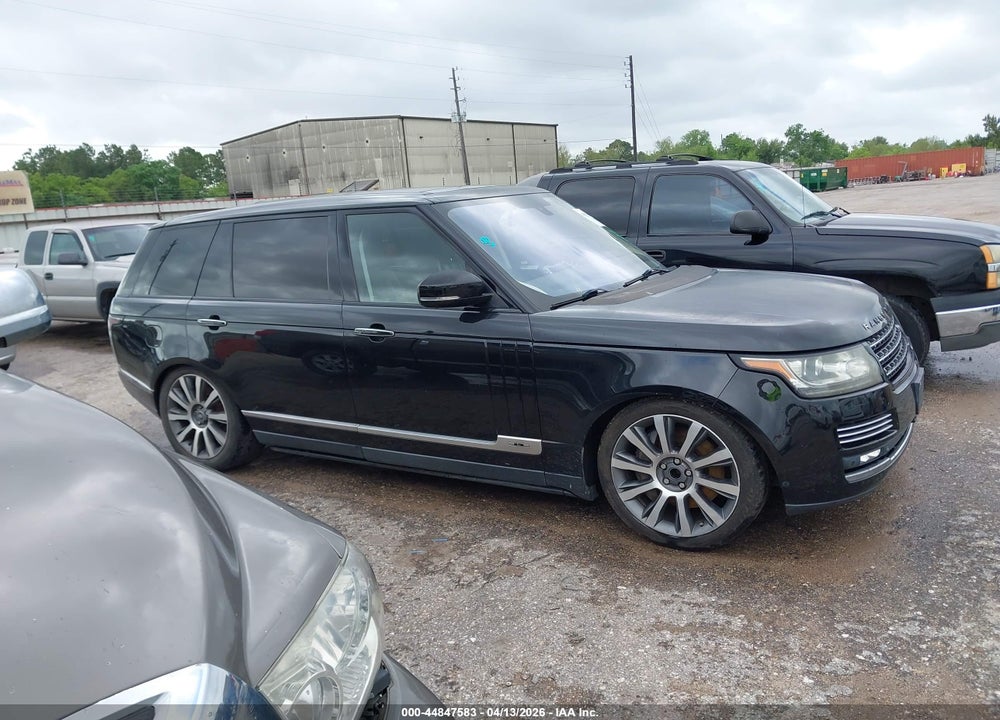 2014 LAND ROVER RANGE ROVER 5.0L V8 SUPERCHARGED AUTOBIOGRAPHY VIN: SALGV3TF0EA165526