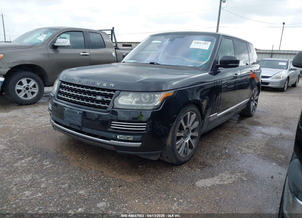 2014 LAND ROVER RANGE ROVER 5.0L V8 SUPERCHARGED AUTOBIOGRAPHY VIN: SALGV3TF0EA165526